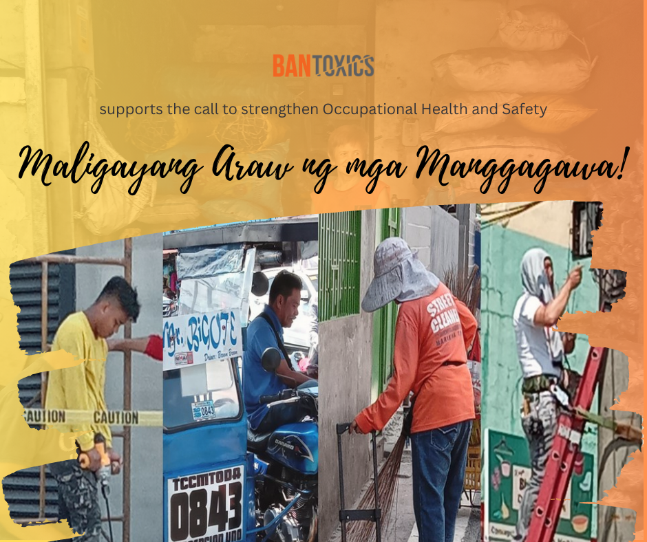 BAN Toxics Pushes for Occupational Safety of Workers